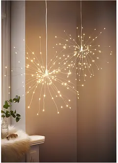 Hängdekoration "Stjärna" med LED-belysning (2-pack), bonprix Hängdekoration "Stjärna" med LED-belysning (2-pack), bonprix