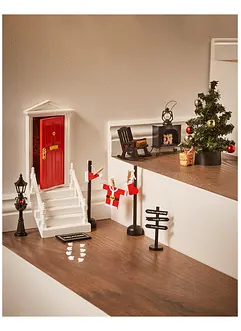 Prydnadsföremål tomtedörr i miniatyr med tillbehör (20-delat set), bonprix Prydnadsföremål tomtedörr i miniatyr med tillbehör (20-delat set), bonprix