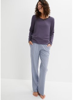 Pyjamas med spets och fickor, bpc bonprix collection