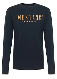 Asheville långärmad T-shirt i ren bomull från Mustang, Mustang Jeans Asheville långärmad T-shirt i ren bomull från Mustang, Mustang Jeans