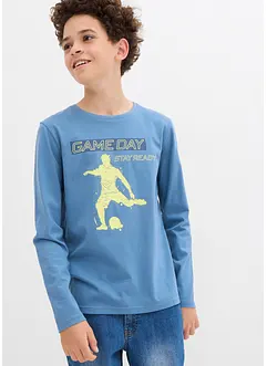 Långärmad topp av ekologisk bomull, bonprix Långärmad topp av ekologisk bomull, bonprix