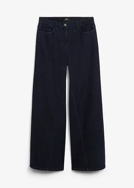 Vida jeans med komfortlinning och hög midja