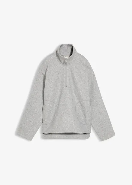 Tröja i oversizemodell med yllelook