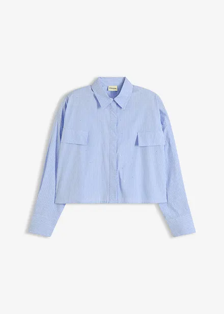 Oversizeblus i bomullsmix