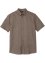 Kortärmad skjorta med linne, bpc bonprix collection