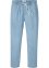 Dra på-jeans med TENCEL™ och linne, avsmalnande ben, John Baner JEANSWEAR