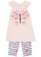 Jerseyklänning + 3/4-leggings för barn (2 delar), ekologisk bomull, bpc bonprix collection