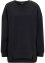 Oversize-sweatshirt med korta slitsar i fållen, bpc bonprix collection