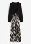 Maxiklänning med mönstrad kjol och återvunnen polyester, BODYFLIRT
