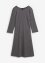 Knälång Punto di Roma-klänning med jacquardmönster, bpc bonprix collection