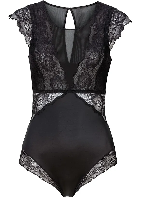 Body utan bygel med fin spets, bonprix