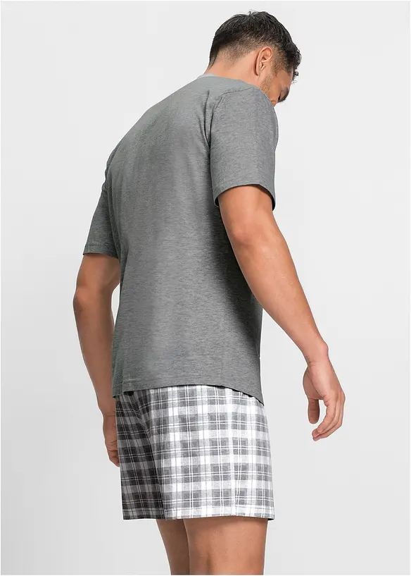 Pyjamas med shorts, bonprix