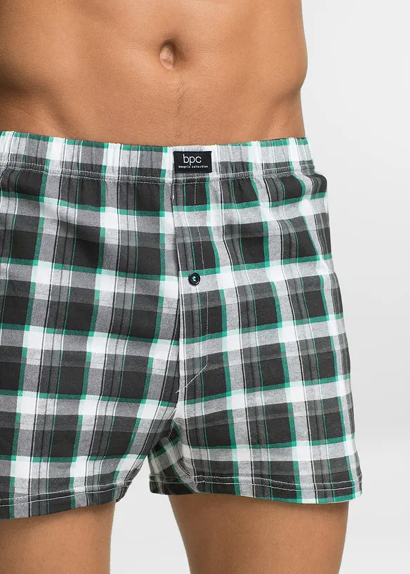 Lediga jerseyboxershorts i bomull (3-pack), bonprix