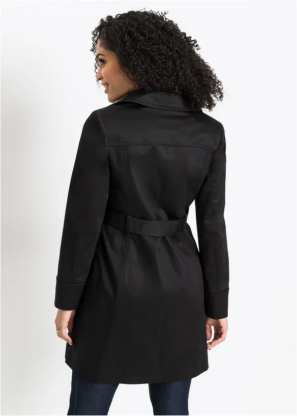 Trenchcoat av bomull, bonprix