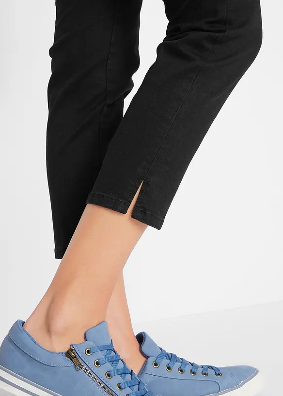 Slim Fit Jeans Mid Waist, med bekväm midja, bonprix