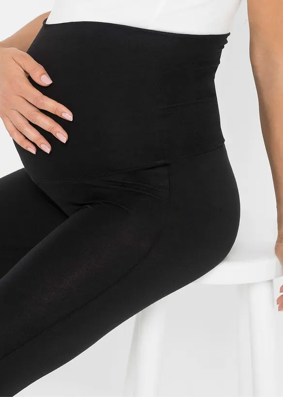 Mammaleggings med ekologisk bomull, bonprix