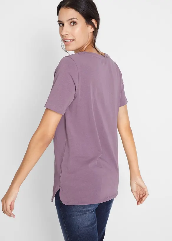 T-shirt med ekologisk bomull, bonprix