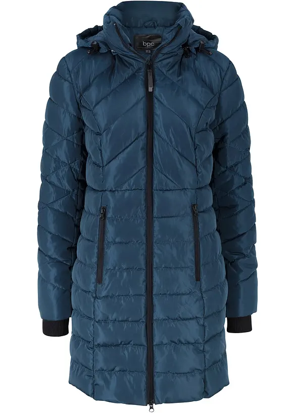 Lång vadderad täckjacka, bonprix