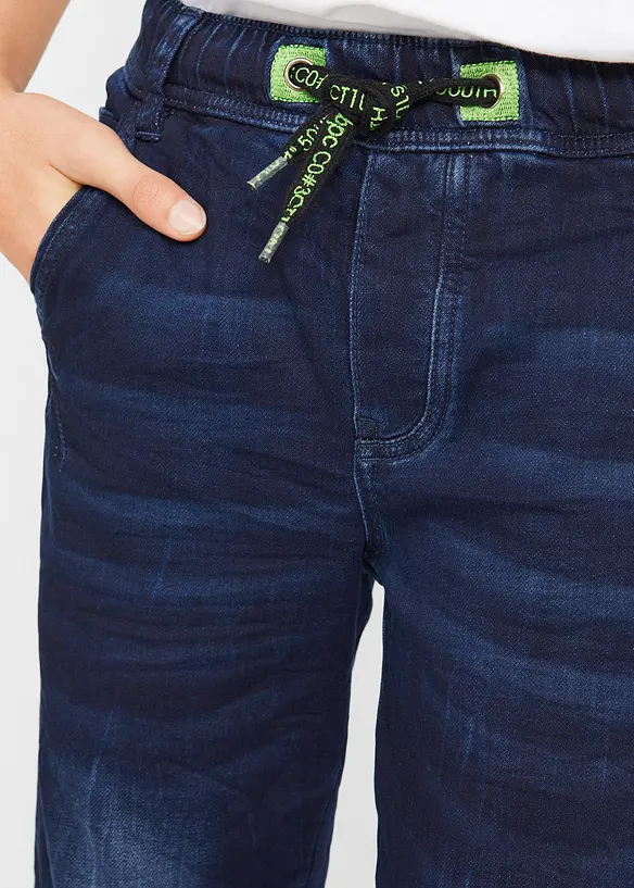 Regular Fit trikåjeans för barn, Tapered, bonprix