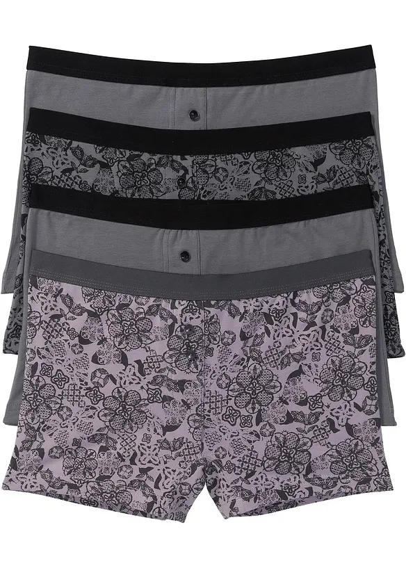 Boxertrosa (4-pack), bonprix