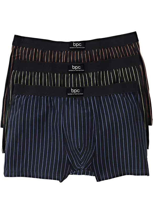 Boxershorts med bomull (3-pack), bonprix