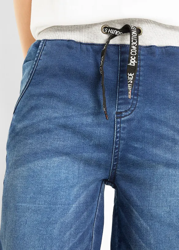 Mjuka jeansbermudas, Regular Fit, bonprix