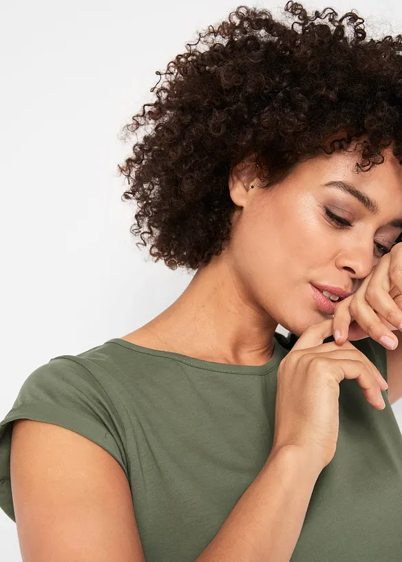 T-shirt i ren bomull, bonprix