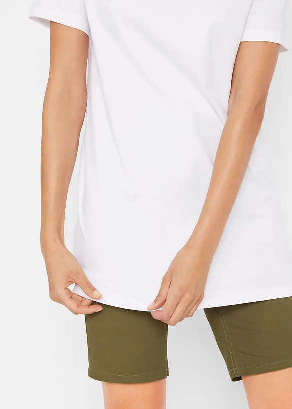 Lång topp (2-pack), bonprix