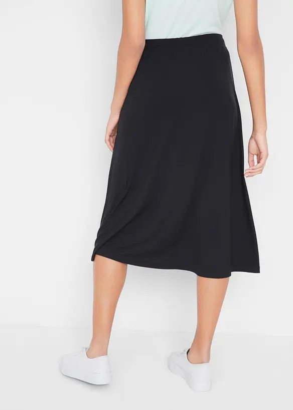 Jerseykjol av bomullsmix, bonprix