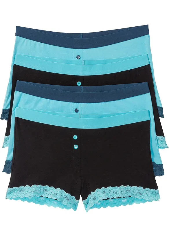 Boxertrosa (4-pack), bonprix