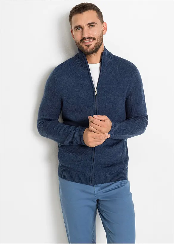 Finstickad cardigan, bonprix