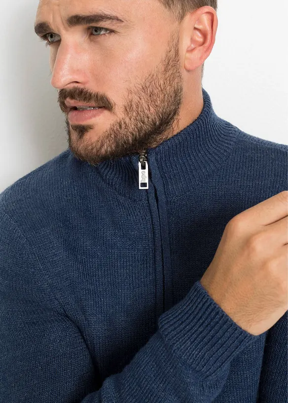 Finstickad cardigan, bonprix