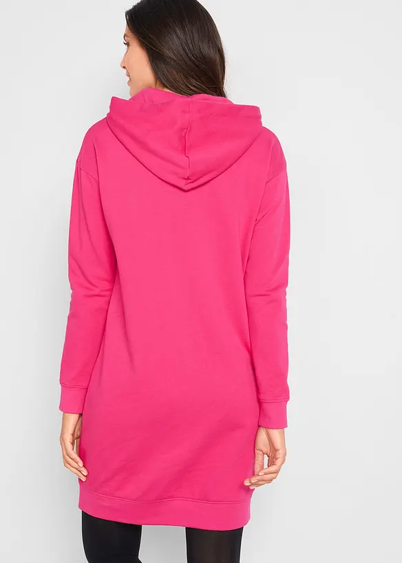 Jerseyklänning med bomull, bonprix