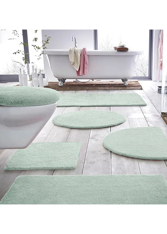 Badrumsmatta i extra mjukt material, bonprix