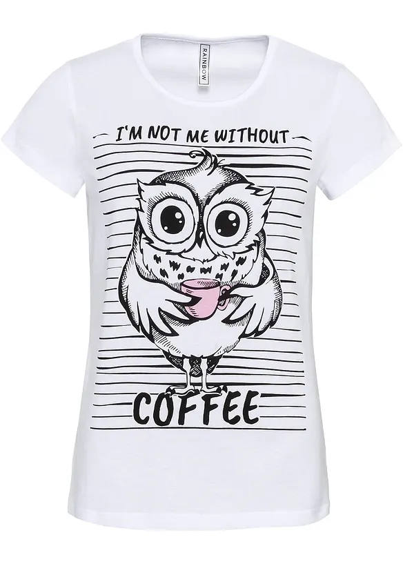 T-shirt av ren bomull, bonprix