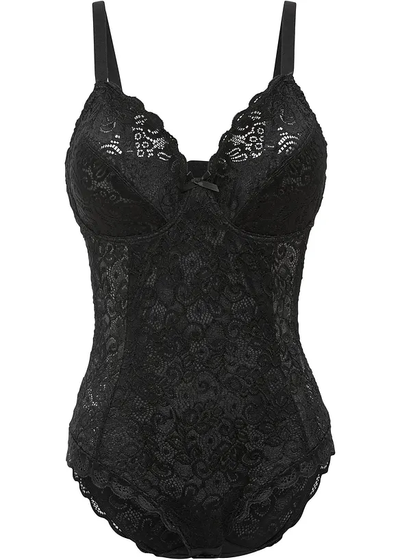 Body med elegant spets, bonprix