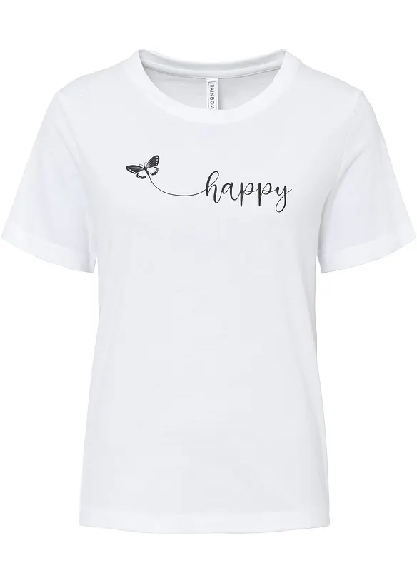 T-shirt av ren bomull, bonprix