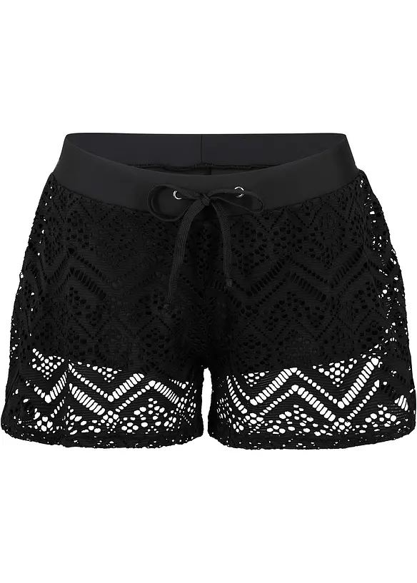 Badshorts med spets, bonprix
