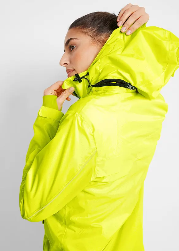 Vattenavvisande funktionsjacka med reflexer, bonprix