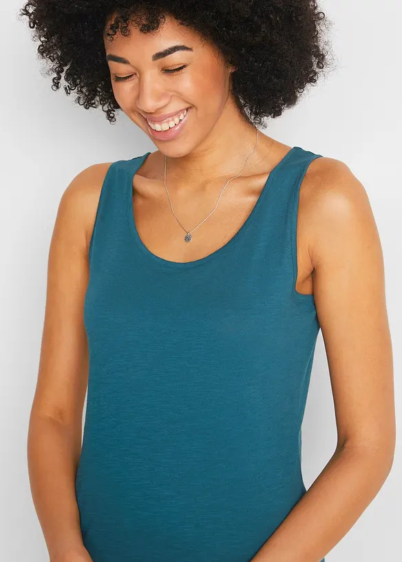 Jerseylinne i bomull, bonprix