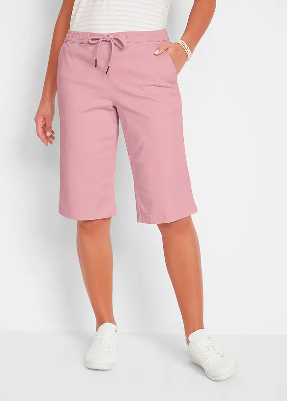 Dra på-bermudas med bekväm midja, bonprix