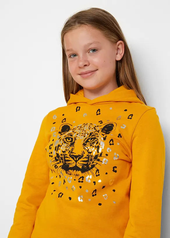 Hoodie av ekologisk bomull, bonprix