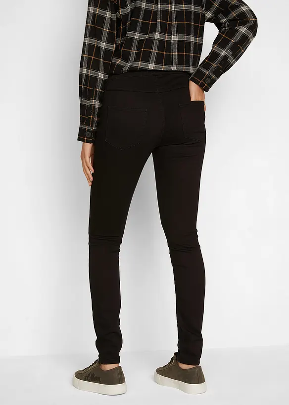 Termojeggings med medelhög midja, bonprix