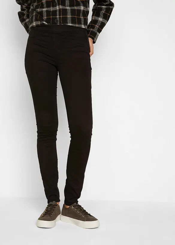 Termojeggings med medelhög midja, bonprix