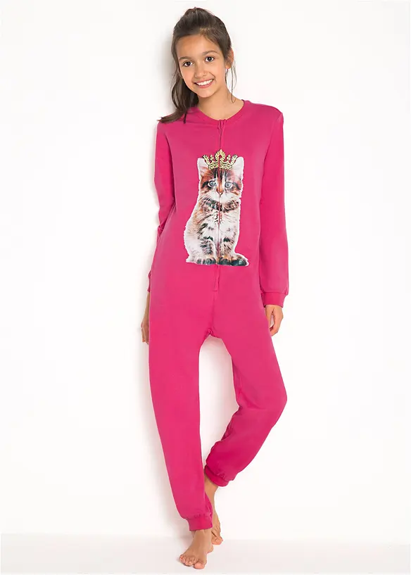 Pyjamas av ekologisk bomull, bonprix