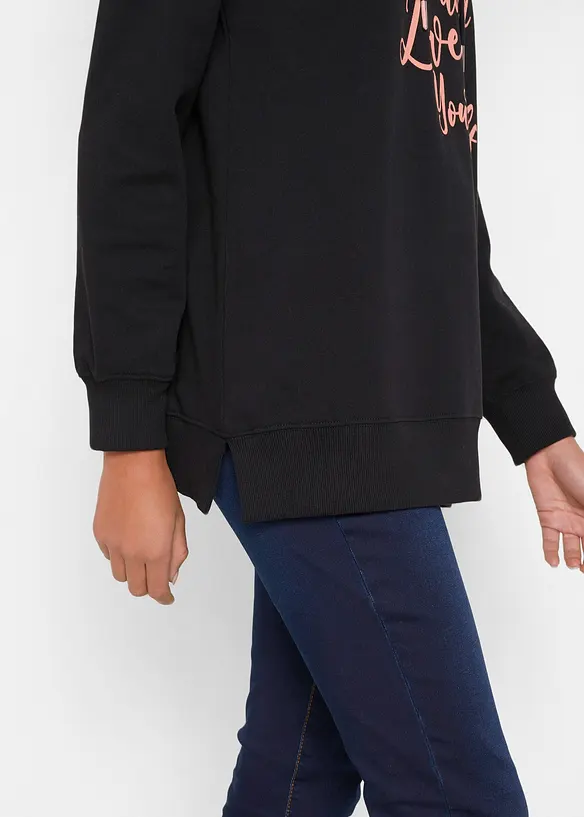 Hoodie av ekologisk bomull, bonprix
