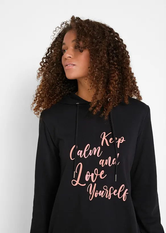 Hoodie av ekologisk bomull, bonprix