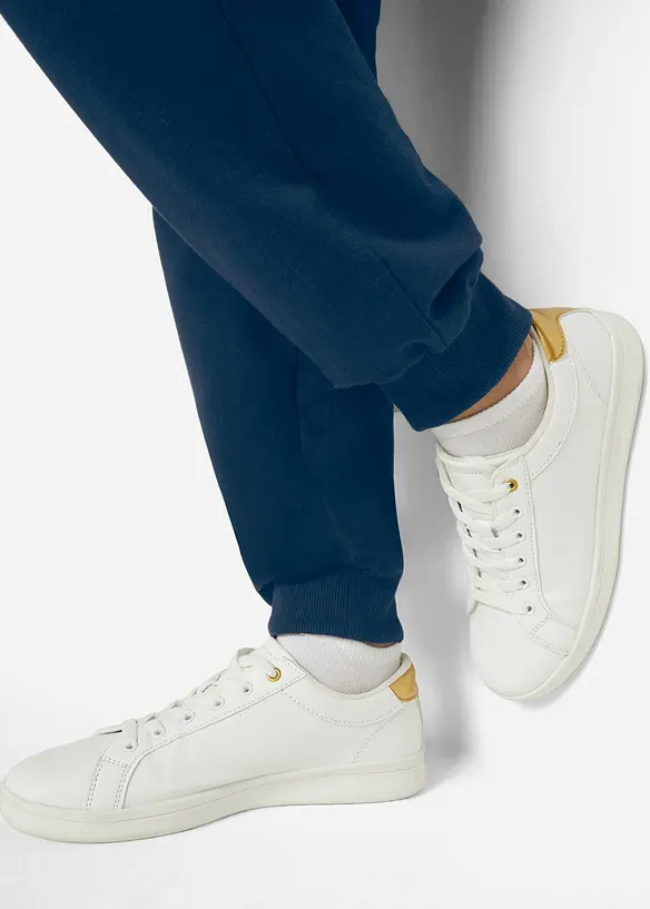 Joggingbyxa med bomull för barn (2-pack), bonprix