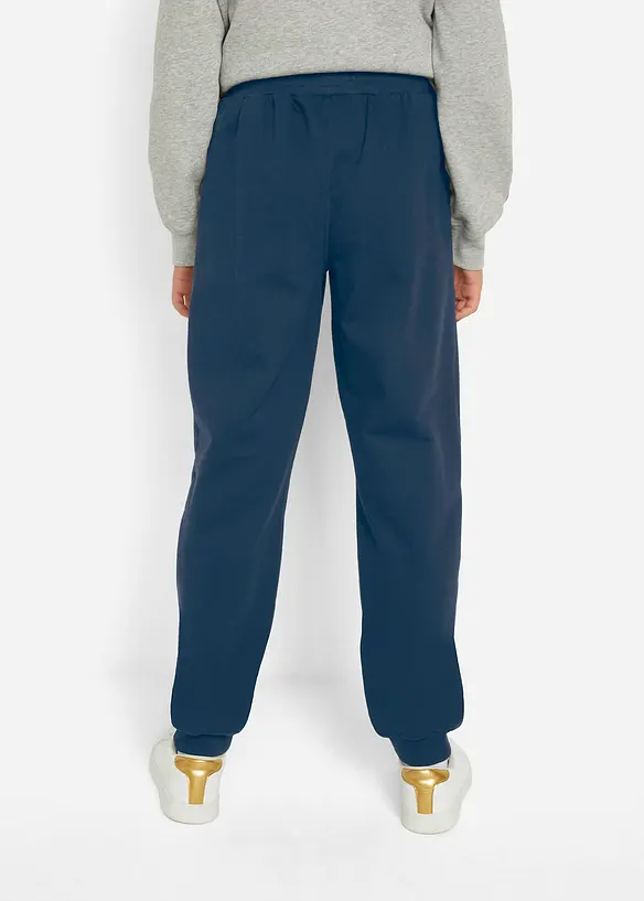 Joggingbyxa med bomull för barn (2-pack), bonprix