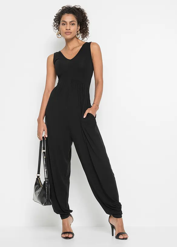 Jerseyjumpsuit av viskosmix, bonprix